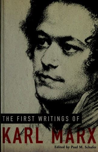 The First Writings of Karl Marx Doc