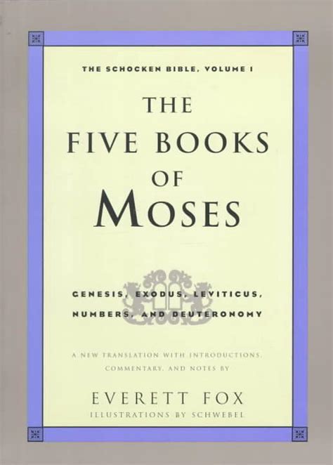 The Five Books Of Moses Everett Fox Pdf Kindle Editon