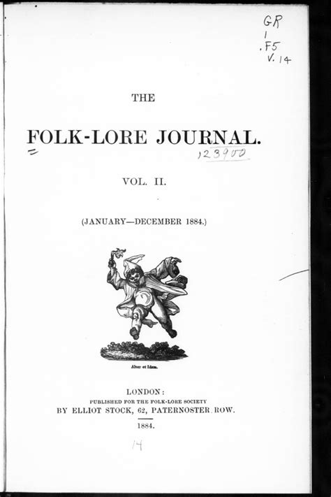 The Folk-Lore Journal Kindle Editon