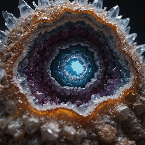 The Formation of Captivating Geodes