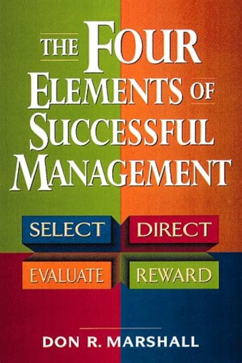 The Four Elements of Successful Management Select Kindle Editon