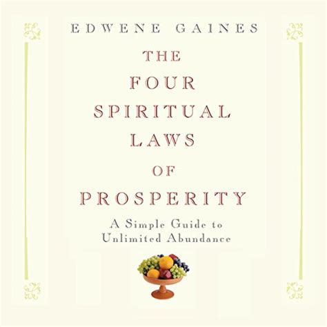 The Four Spiritual Laws of Prosperity: A Simple Guide to Unlimited Abundance Epub