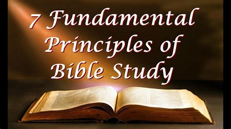 The Fundamental Principles of Rooted Bible Study