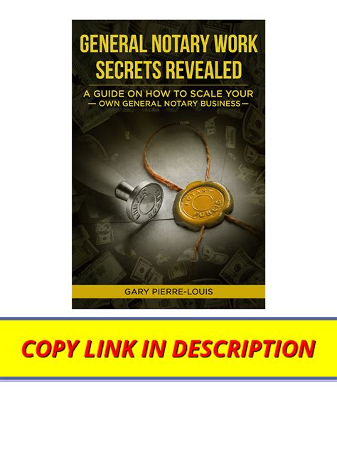 The General Notary Ebook Doc