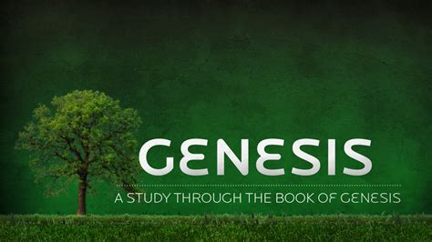 The Genesis of 