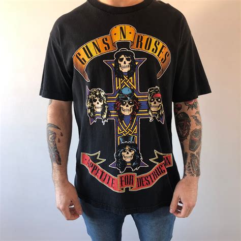 The Genesis of Guns N' Roses Merchandise