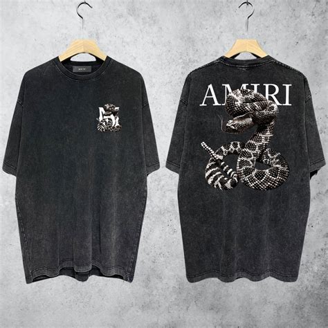 The Genesis of the Amiri Snake Shirt: A Story of Edgy Aesthetics