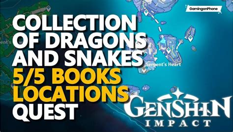 The Genshin Collection of Dragons and Snakes: An Epic Saga of Mythical Beasts