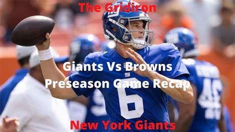 The Giants vs. Browns Rivalry: A Gridiron Saga