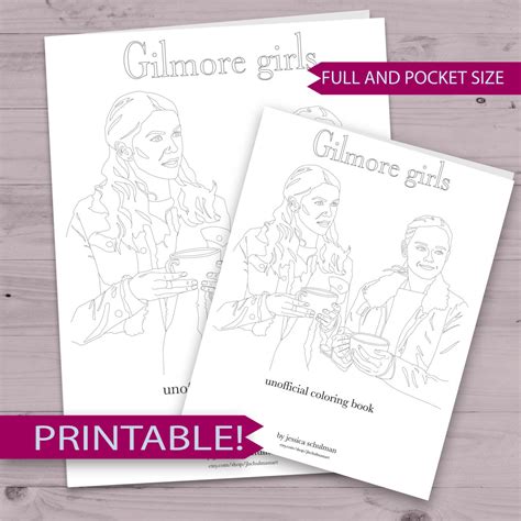 The Gilmore Girls Coloring Book PDF