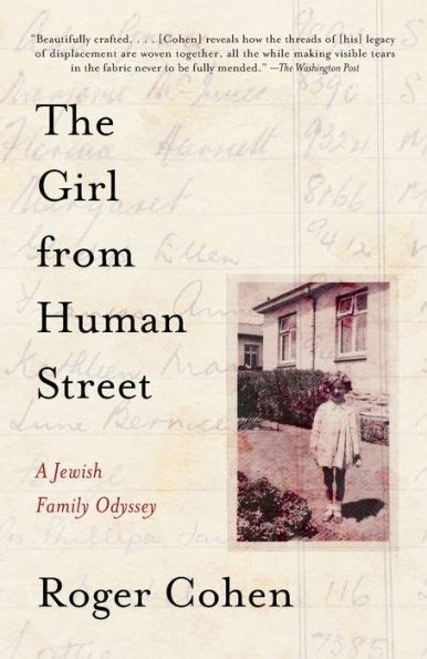 The Girl from Human Street A Jewish Family Odyssey Reader