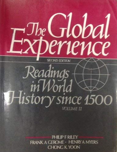 The Global Experience Readings in World History Since 1500 3rd Edition Doc