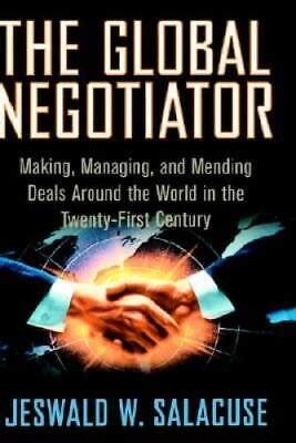 The Global Negotiator Making Epub