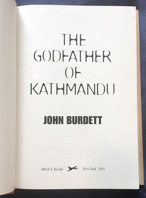 The Godfather of Kathmandu 1st Edition Doc