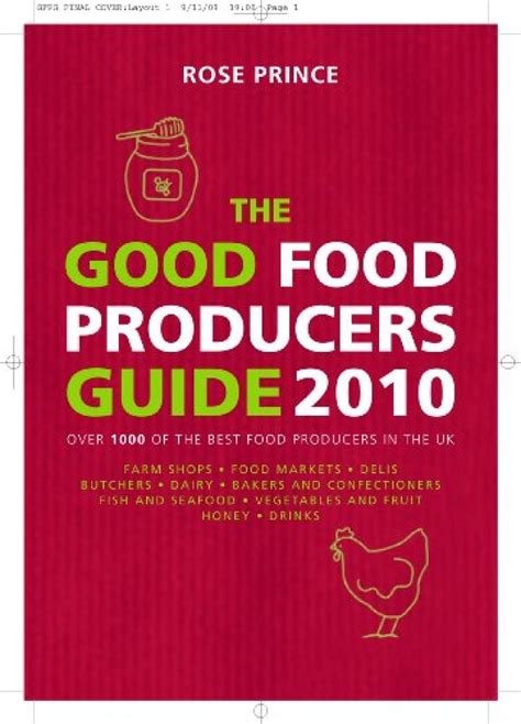 The Good Food Producers Guide Over 1000 of the Best Food Producers in the UK PDF