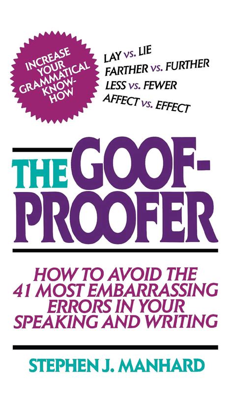 The Goof-Proofer Reader
