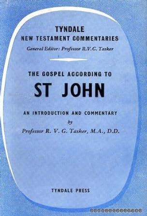 The Gospel According to John An Introduction and Commentary Tyndale New Testament Commentaries Kindle Editon