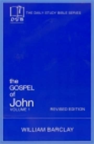 The Gospel of John Chapters 1-7 Vol 1 Daily Study Bible Epub