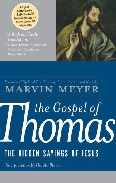 The Gospel of Thomas The Hidden Sayings of Jesus PDF