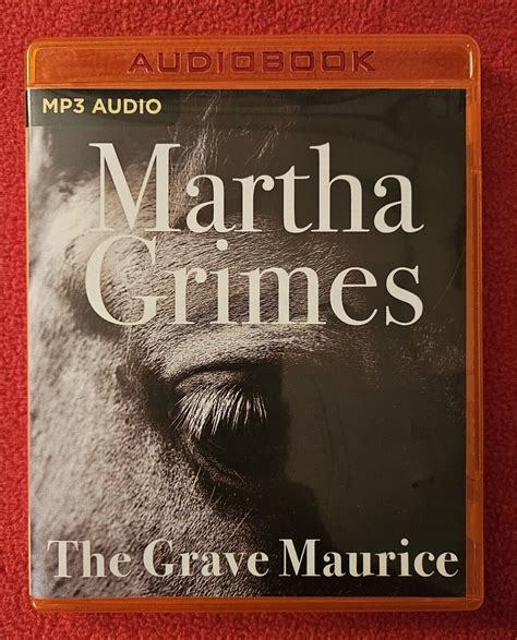 The Grave Maurice by Martha Grimes Unabridged CD Audiobook PDF