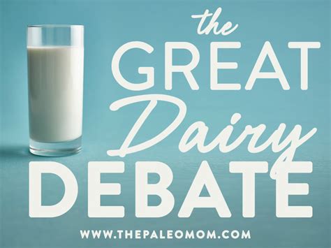 The Great Dairy Debate