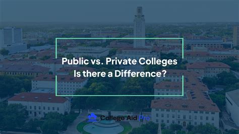 The Great Divide: Unveiling the Differences Between Public and Private Colleges
