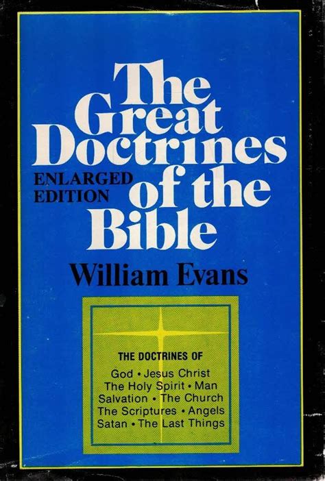 The Great Doctrines of the Bible PDF