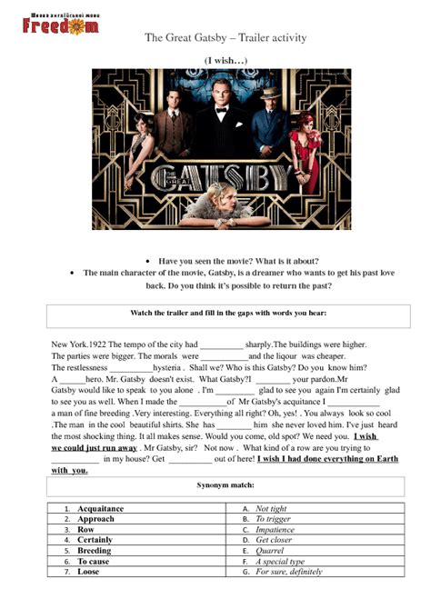The Great Gatsby Lesson 4 Handout 7 Social Register Answers Epub