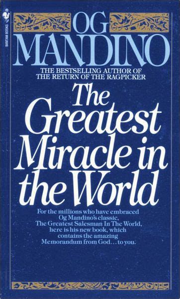 The Greatest Miracle in the World PDF