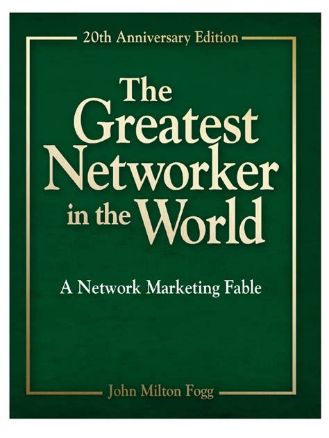 The Greatest Networker in the World pdf PDF