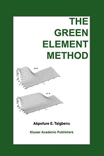 The Green Element Method 1st Edition Epub