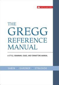 The Gregg Reference Manual Epub