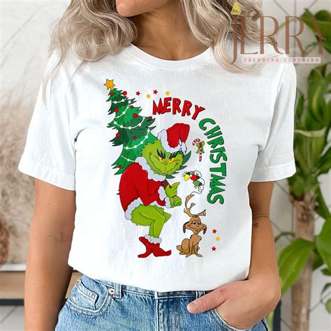 The Grinch's Gotta Go: Kids' Grinch Shirts for the Holidays