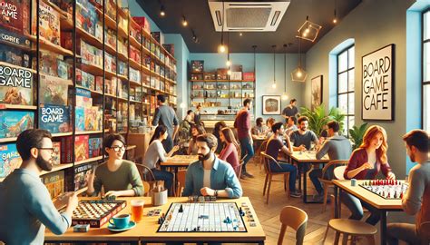 The Growing Allure of Board Game Cafés