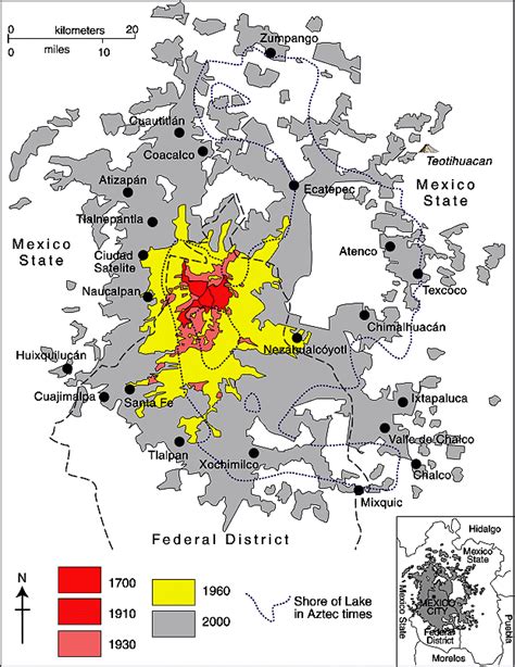 The Growth of Mexico City