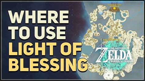 The Guiding Light of Blessing in The Legend of Zelda: Tears of the Kingdom