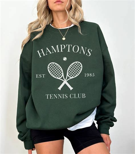 The Hamptons Tennis Club Sweatshirt: A Status Symbol on and Off the Court