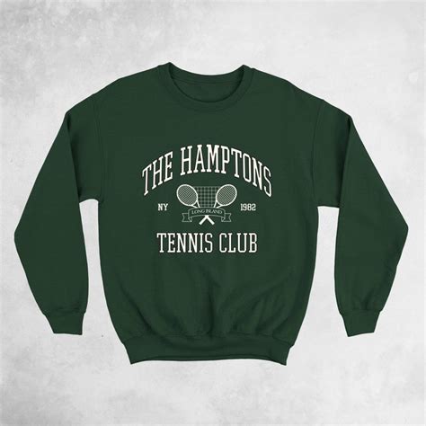 The Hamptons Tennis Club Sweatshirt: A Style Icon for Decades