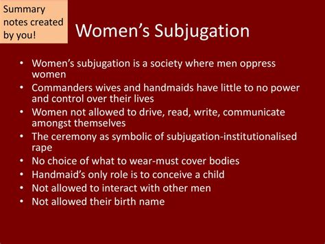 The Handmaids: Vessels of Subjugation and Resistance