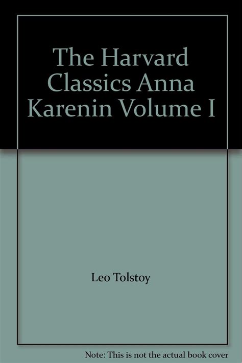 The Harvard Classics Anna Karenin Volume I Epub