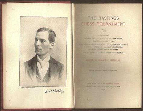 The Hastings Chess Tournament 1895 Containing The Authorised Account Of The 230 Games Played Aug-sept 1895 With Annotations By Pillsbury Lasker Blackburne Gunsberg Tinsley Mason And PDF