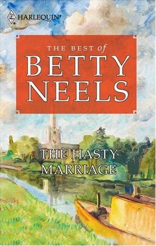 The Hasty Marriage Best of Betty Neels PDF