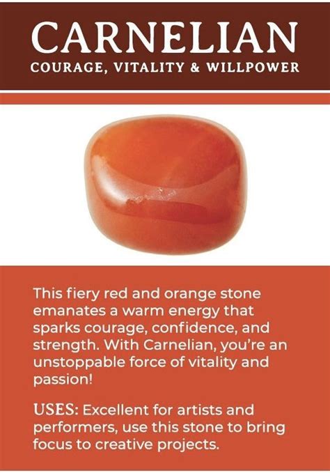 The Healing Benefits of Carnelian: Nurturing Courage, Confidence, and Vitality