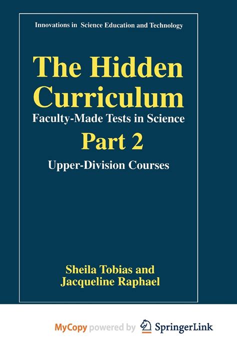 The Hidden Curriculum Faculty Made Tests in Science, Part 2 Upper-Division Courses Epub