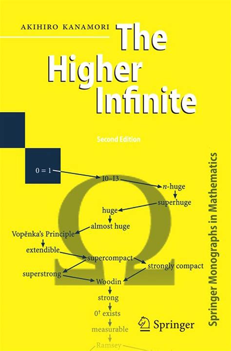 The Higher Infinite Large Cardinals in Set Theory from Their Beginnings 1st Edition Kindle Editon