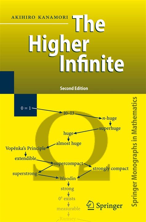 The Higher Infinite Large Cardinals in Set Theory from Their Beginnings 1st Edition Kindle Editon