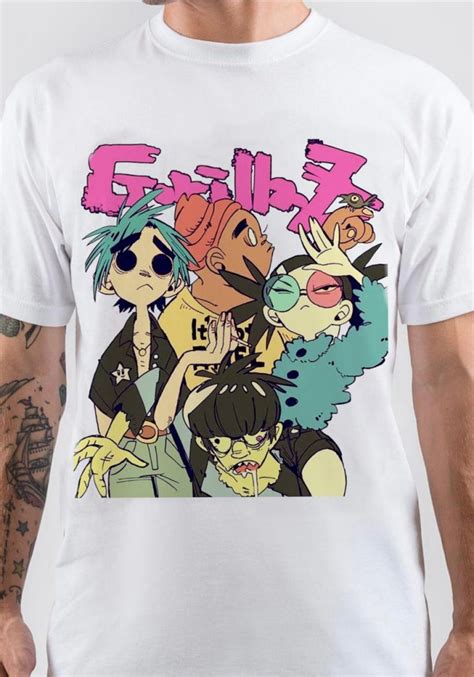 The History and Evolution of Gorillaz T-Shirts