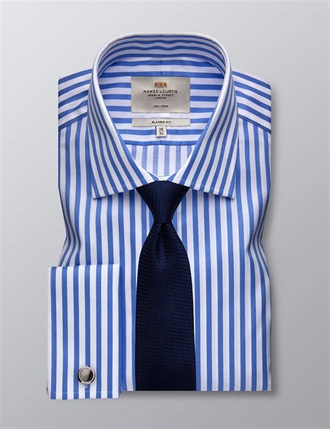 The History and Evolution of the Striped Blue Dress Shirt