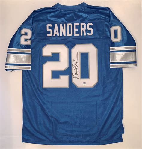 The History of Barry Sanders' Jersey