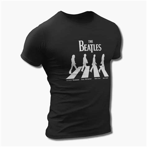 The History of Beatles Band T-Shirts